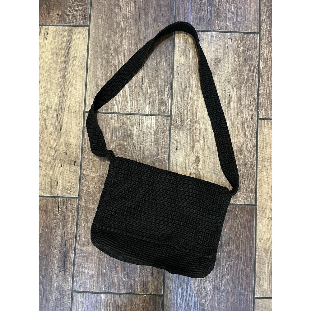 The Sak Crochet Crossbody Large Heavy shoulder Bag Boho Western Cottagecore